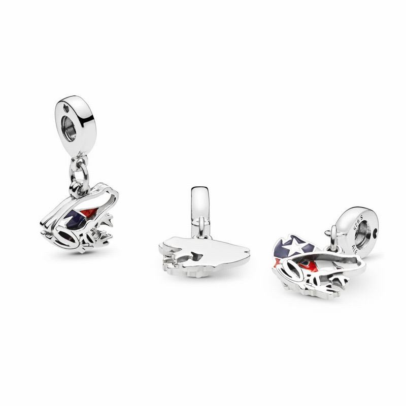 Pandora Love Puerto Rico Dangle Charm Silver Egypt SI0518269